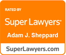 Rated by Super Lawyers | Adam J. Sheppard | SuperLawyers.com